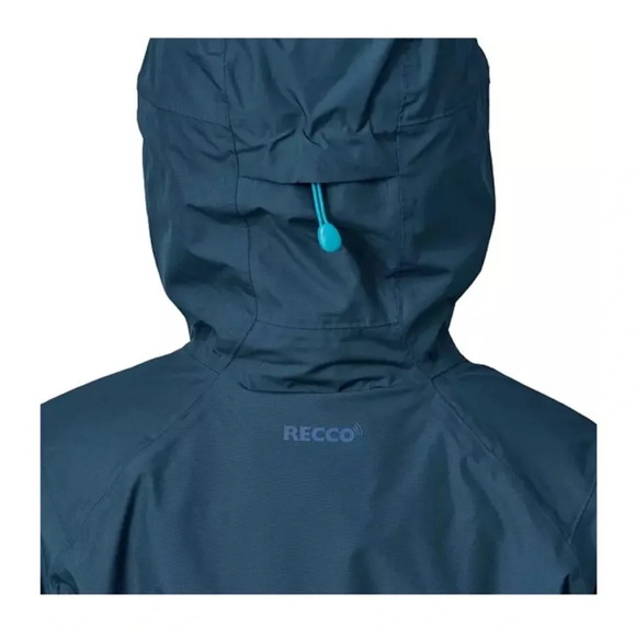 Patagonia Women's L Large 3-in-1 Powder Town Jacket Blue Ski Snowboard NWT - Picture 14 of 15